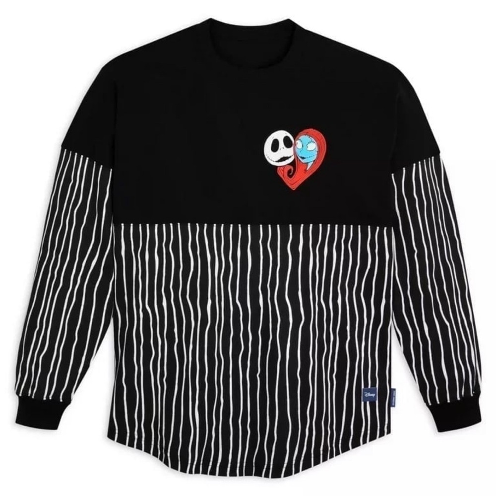 Disney The Nightmare Before Christmas Jack Skellington & Sally Spirit Jersey